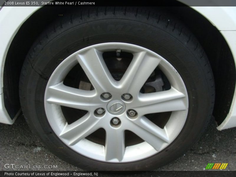 Starfire White Pearl / Cashmere 2008 Lexus ES 350