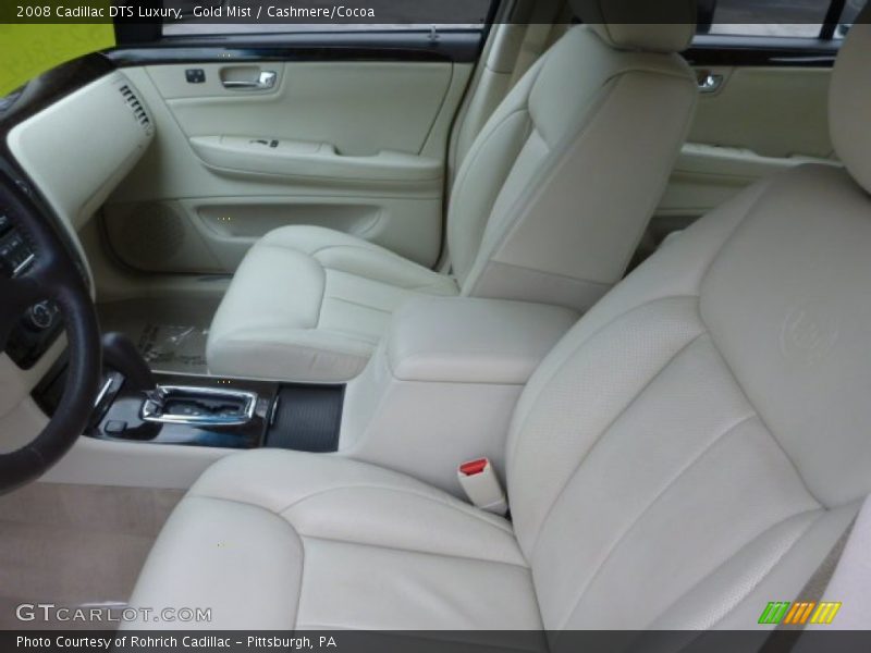 Gold Mist / Cashmere/Cocoa 2008 Cadillac DTS Luxury