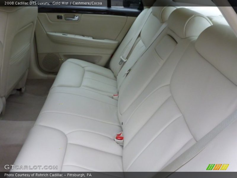 Gold Mist / Cashmere/Cocoa 2008 Cadillac DTS Luxury