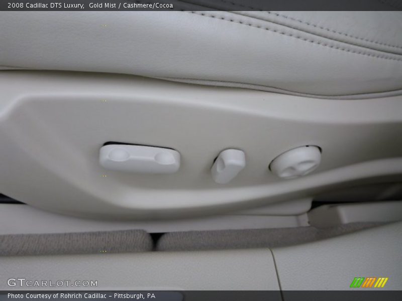 Gold Mist / Cashmere/Cocoa 2008 Cadillac DTS Luxury