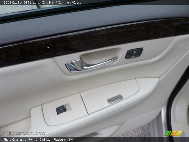 Gold Mist / Cashmere/Cocoa 2008 Cadillac DTS Luxury