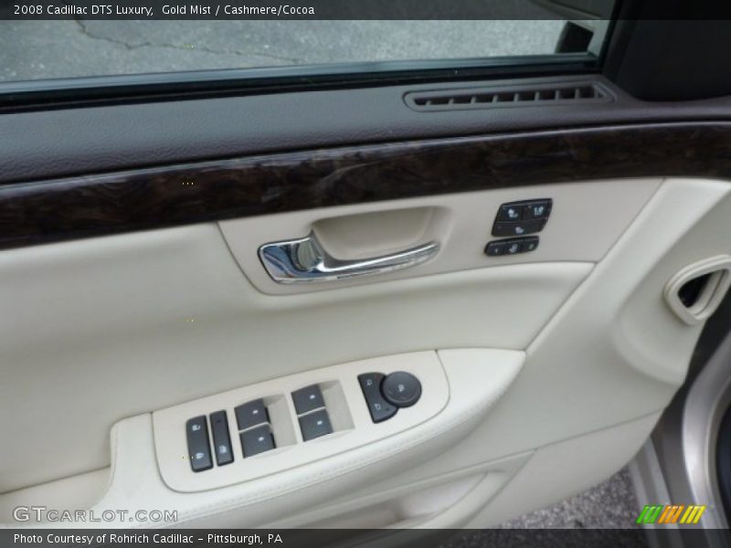 Gold Mist / Cashmere/Cocoa 2008 Cadillac DTS Luxury
