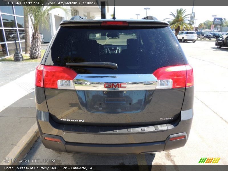 Cyber Gray Metallic / Jet Black 2011 GMC Terrain SLT