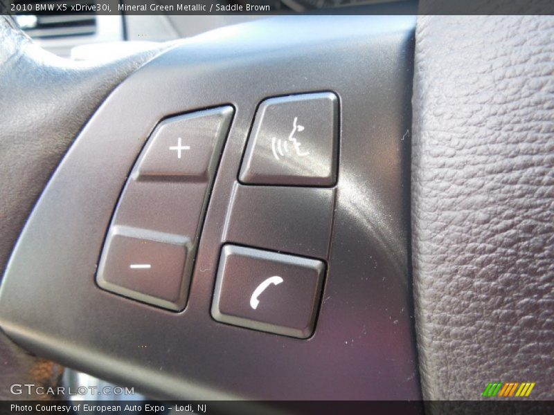 Mineral Green Metallic / Saddle Brown 2010 BMW X5 xDrive30i
