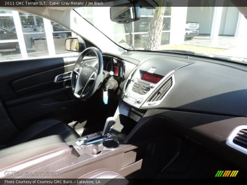 Cyber Gray Metallic / Jet Black 2011 GMC Terrain SLT