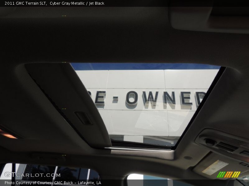 Cyber Gray Metallic / Jet Black 2011 GMC Terrain SLT