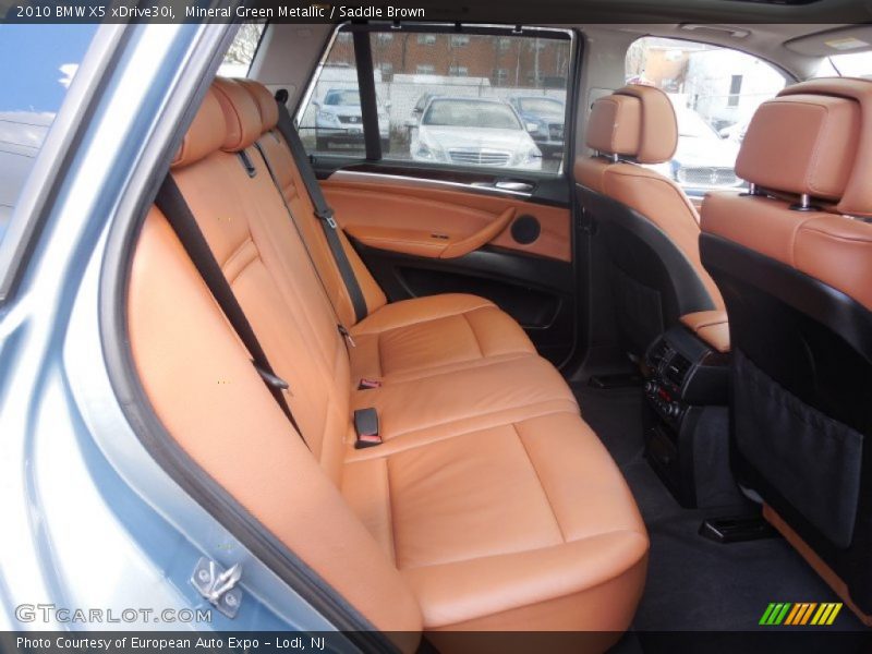 Mineral Green Metallic / Saddle Brown 2010 BMW X5 xDrive30i
