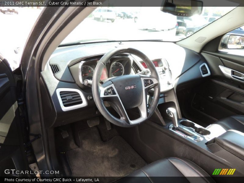 Cyber Gray Metallic / Jet Black 2011 GMC Terrain SLT