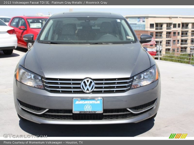 Platinum Gray Metallic / Moonrock Gray 2013 Volkswagen Passat TDI SE
