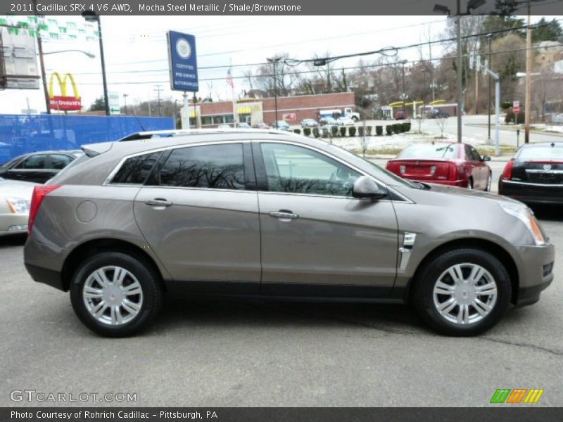 Mocha Steel Metallic / Shale/Brownstone 2011 Cadillac SRX 4 V6 AWD