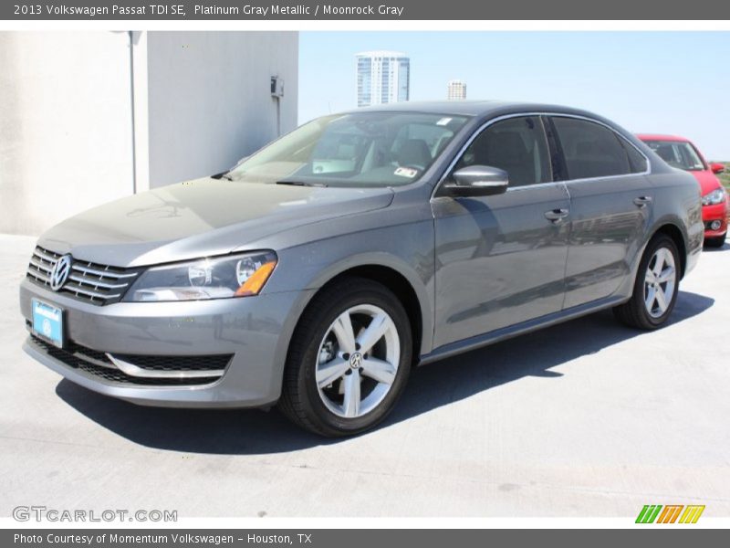 Platinum Gray Metallic / Moonrock Gray 2013 Volkswagen Passat TDI SE