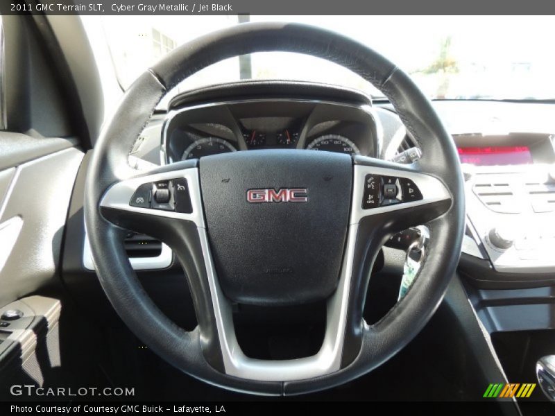 Cyber Gray Metallic / Jet Black 2011 GMC Terrain SLT