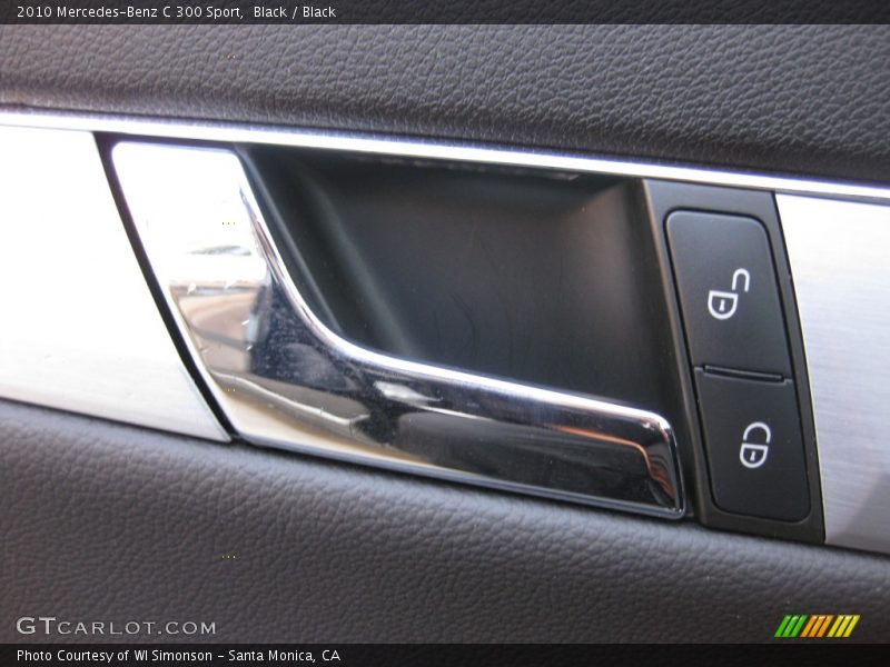 Black / Black 2010 Mercedes-Benz C 300 Sport
