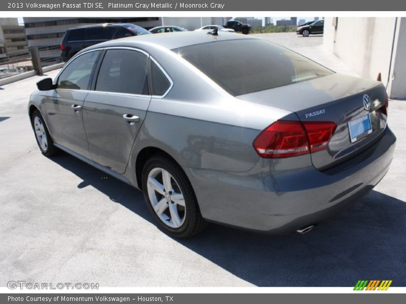 Platinum Gray Metallic / Moonrock Gray 2013 Volkswagen Passat TDI SE