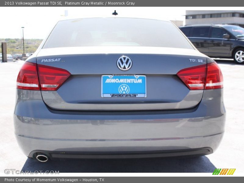 Platinum Gray Metallic / Moonrock Gray 2013 Volkswagen Passat TDI SE