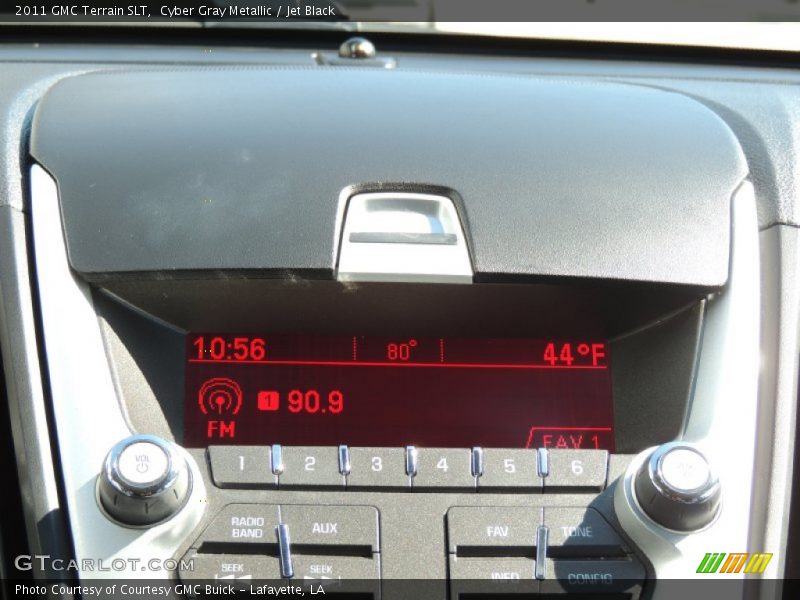 Cyber Gray Metallic / Jet Black 2011 GMC Terrain SLT