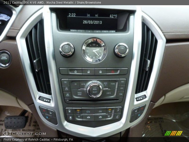 Controls of 2011 SRX 4 V6 AWD