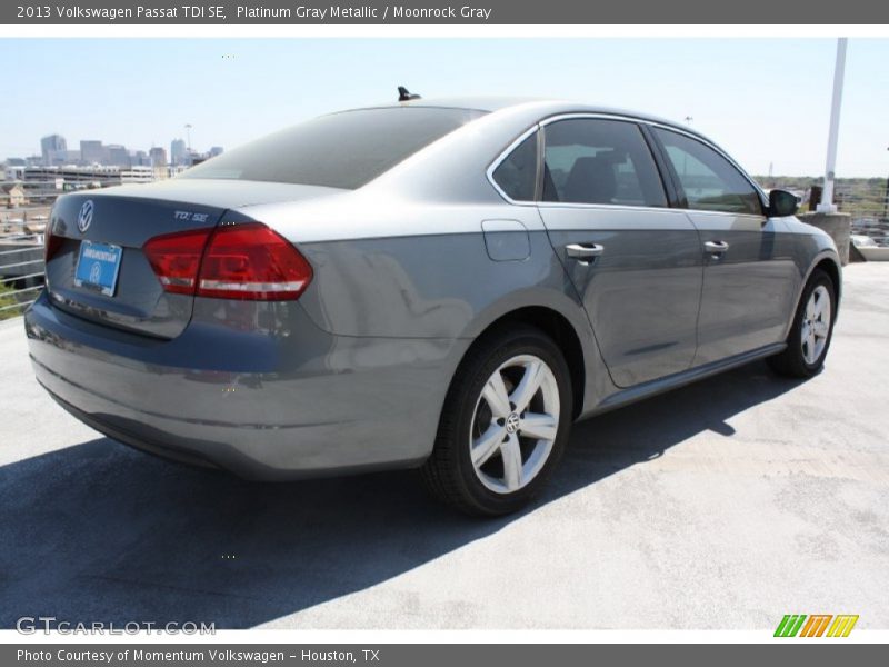 Platinum Gray Metallic / Moonrock Gray 2013 Volkswagen Passat TDI SE