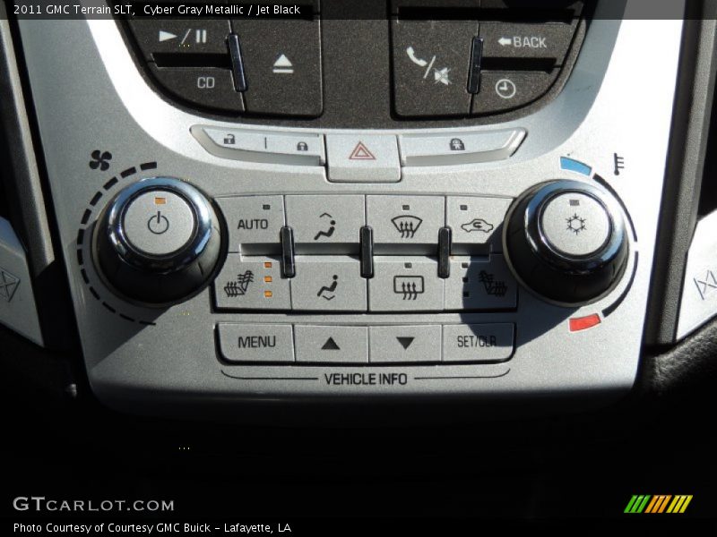 Cyber Gray Metallic / Jet Black 2011 GMC Terrain SLT