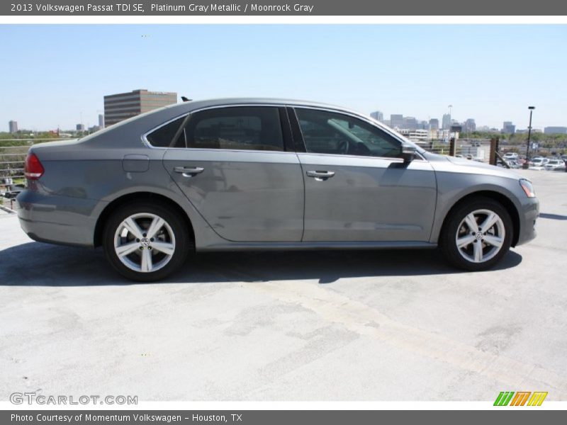 Platinum Gray Metallic / Moonrock Gray 2013 Volkswagen Passat TDI SE