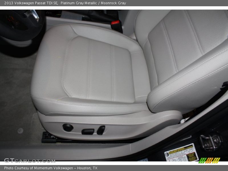 Platinum Gray Metallic / Moonrock Gray 2013 Volkswagen Passat TDI SE