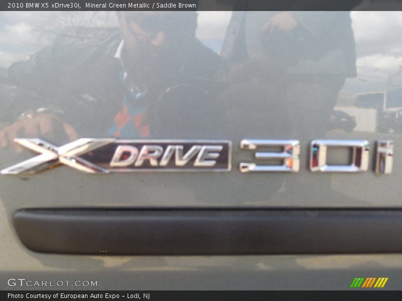 Mineral Green Metallic / Saddle Brown 2010 BMW X5 xDrive30i