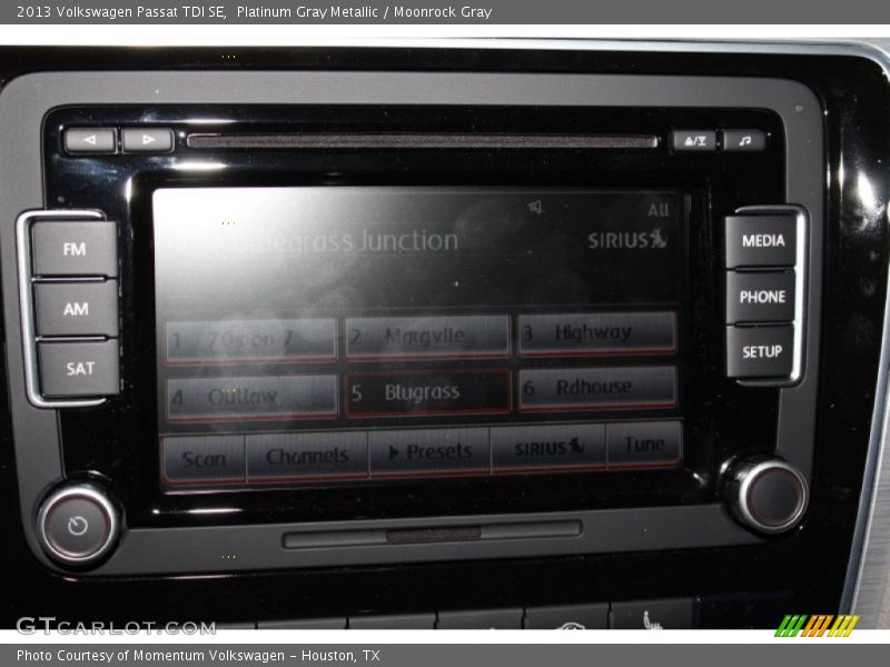 Platinum Gray Metallic / Moonrock Gray 2013 Volkswagen Passat TDI SE