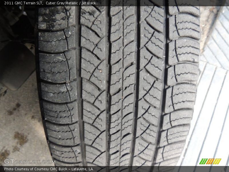 Cyber Gray Metallic / Jet Black 2011 GMC Terrain SLT