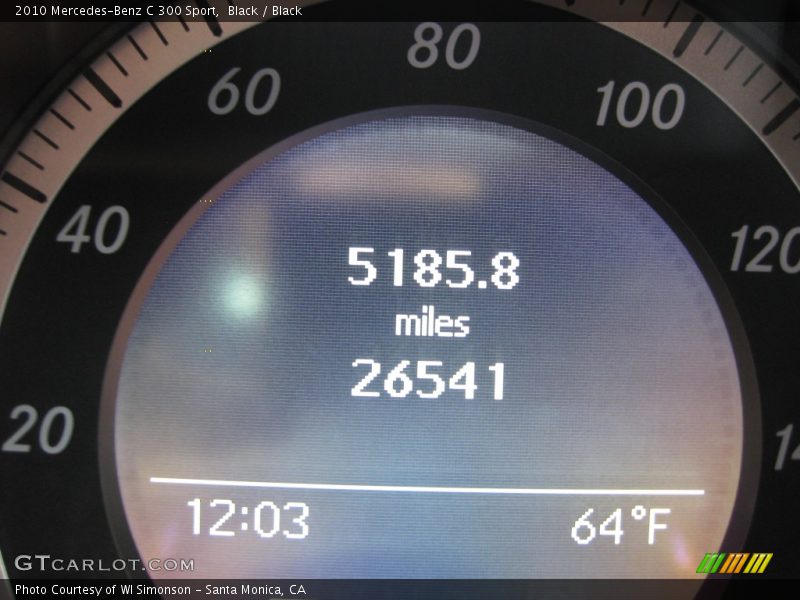 Black / Black 2010 Mercedes-Benz C 300 Sport