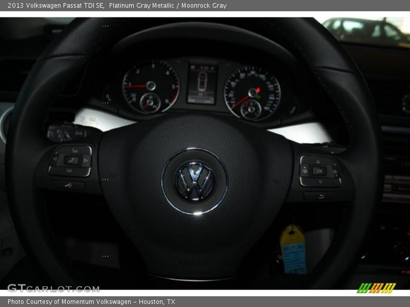 Platinum Gray Metallic / Moonrock Gray 2013 Volkswagen Passat TDI SE