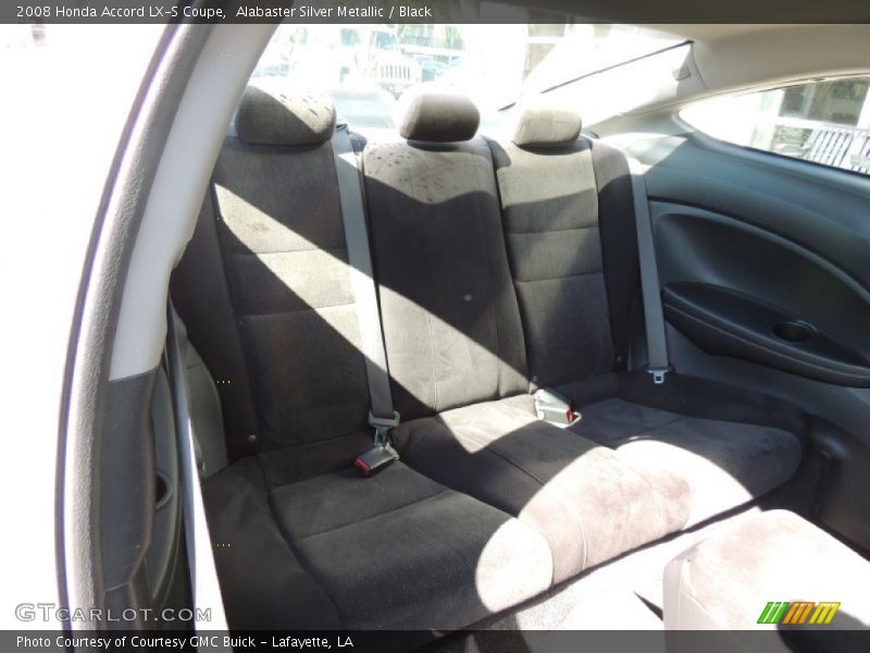 Alabaster Silver Metallic / Black 2008 Honda Accord LX-S Coupe