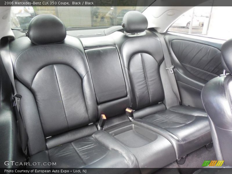 Rear Seat of 2006 CLK 350 Coupe