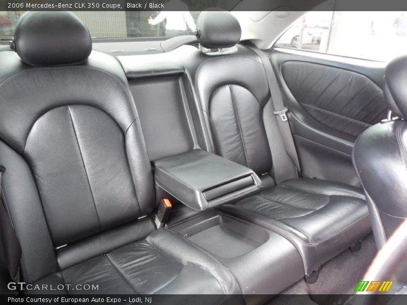 Rear Seat of 2006 CLK 350 Coupe