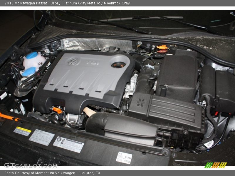 Platinum Gray Metallic / Moonrock Gray 2013 Volkswagen Passat TDI SE