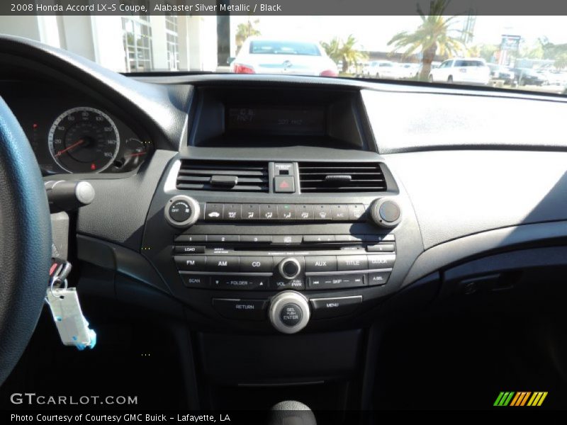 Alabaster Silver Metallic / Black 2008 Honda Accord LX-S Coupe
