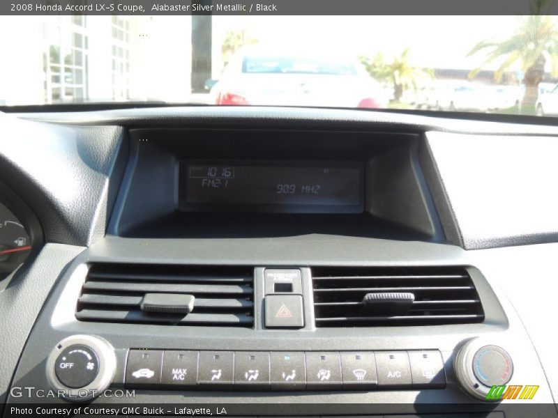 Alabaster Silver Metallic / Black 2008 Honda Accord LX-S Coupe