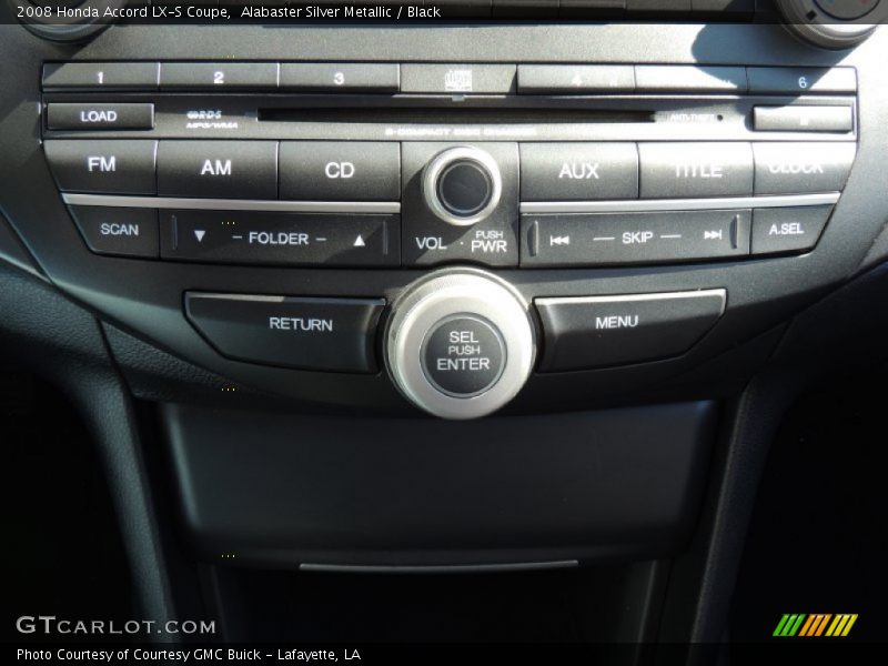 Alabaster Silver Metallic / Black 2008 Honda Accord LX-S Coupe