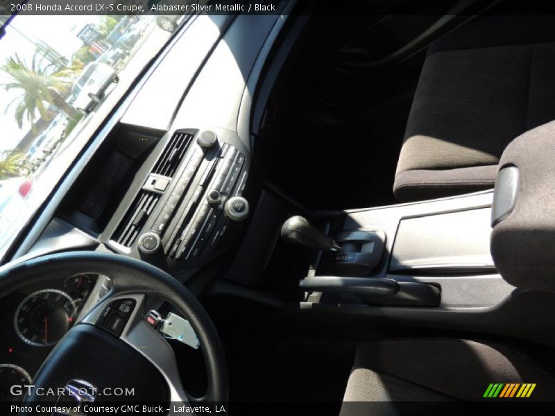 Alabaster Silver Metallic / Black 2008 Honda Accord LX-S Coupe