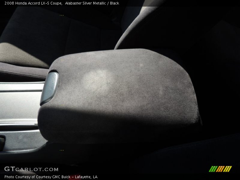 Alabaster Silver Metallic / Black 2008 Honda Accord LX-S Coupe