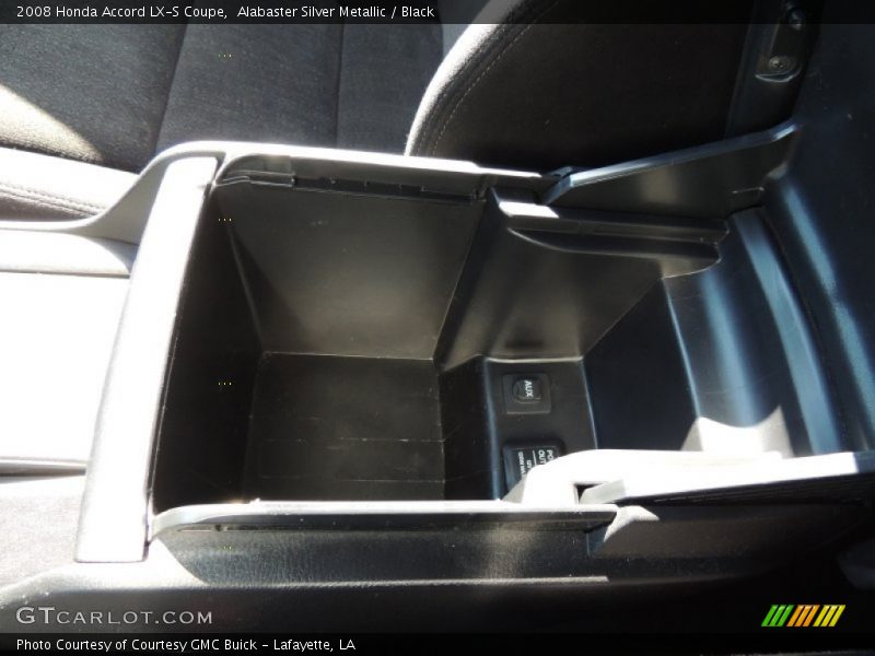 Alabaster Silver Metallic / Black 2008 Honda Accord LX-S Coupe