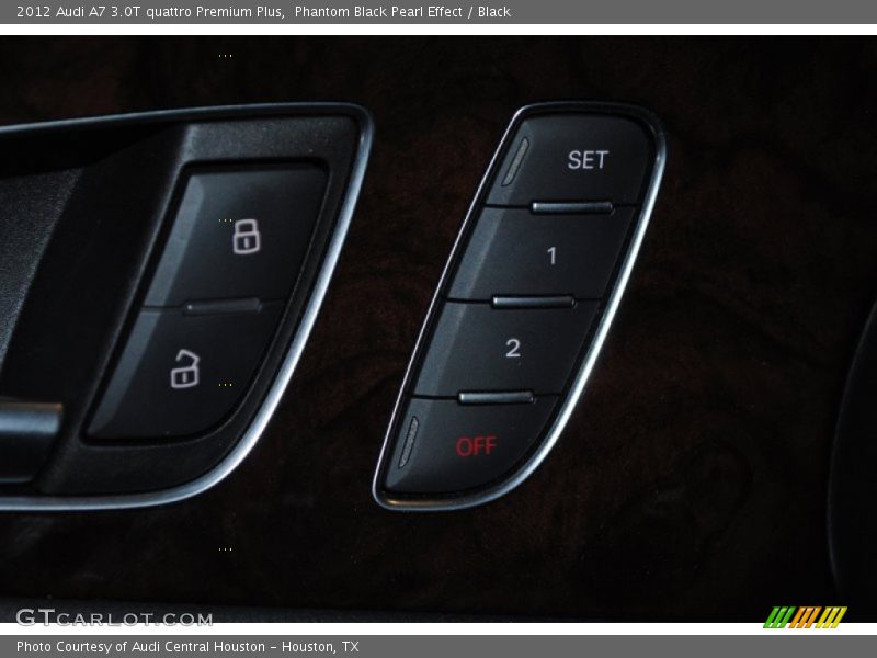 Phantom Black Pearl Effect / Black 2012 Audi A7 3.0T quattro Premium Plus