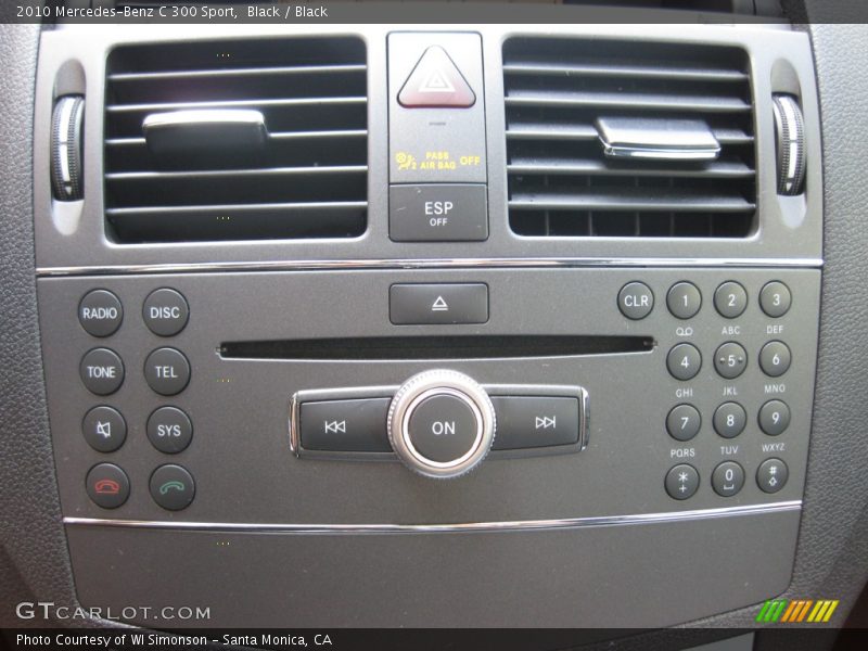 Black / Black 2010 Mercedes-Benz C 300 Sport