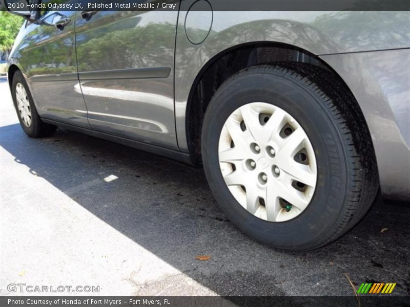 Polished Metal Metallic / Gray 2010 Honda Odyssey LX