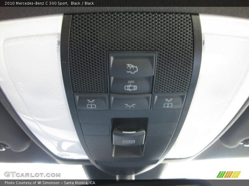 Black / Black 2010 Mercedes-Benz C 300 Sport