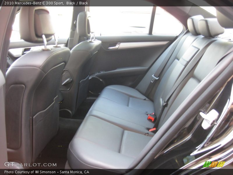 Black / Black 2010 Mercedes-Benz C 300 Sport