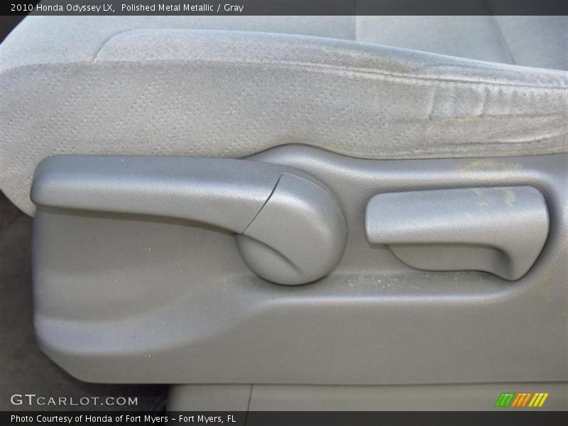 Polished Metal Metallic / Gray 2010 Honda Odyssey LX