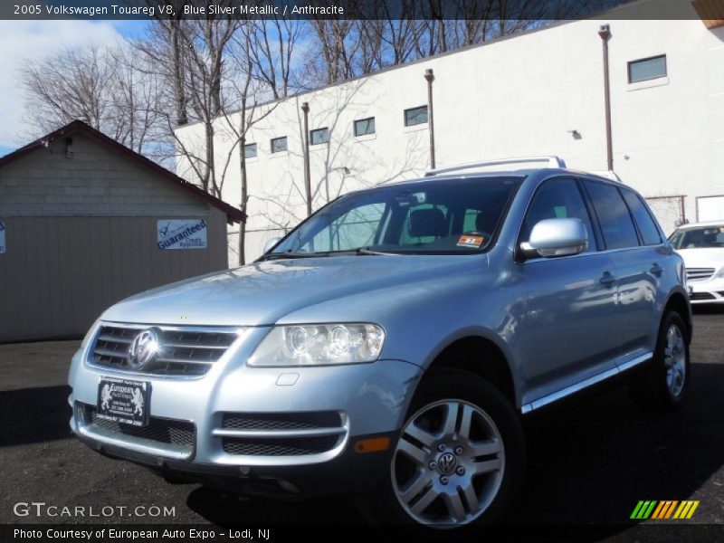 Blue Silver Metallic / Anthracite 2005 Volkswagen Touareg V8