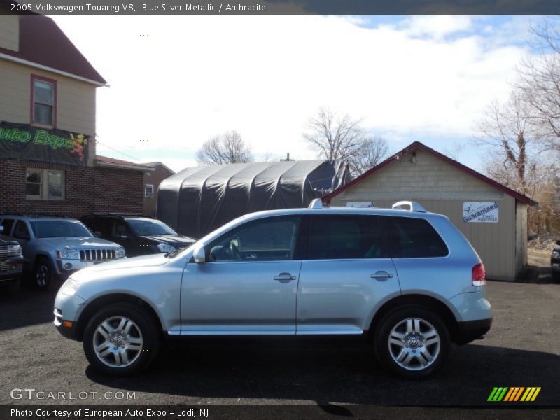 Blue Silver Metallic / Anthracite 2005 Volkswagen Touareg V8