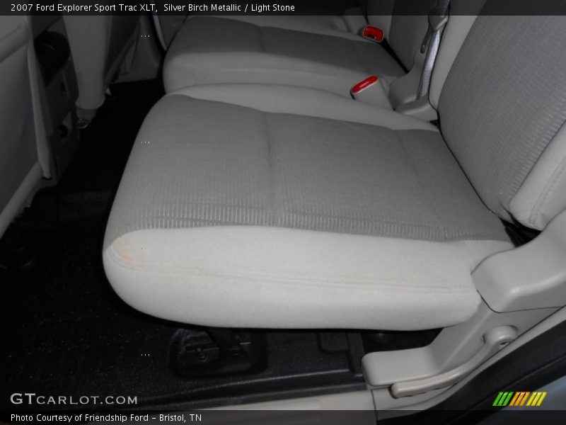 Silver Birch Metallic / Light Stone 2007 Ford Explorer Sport Trac XLT