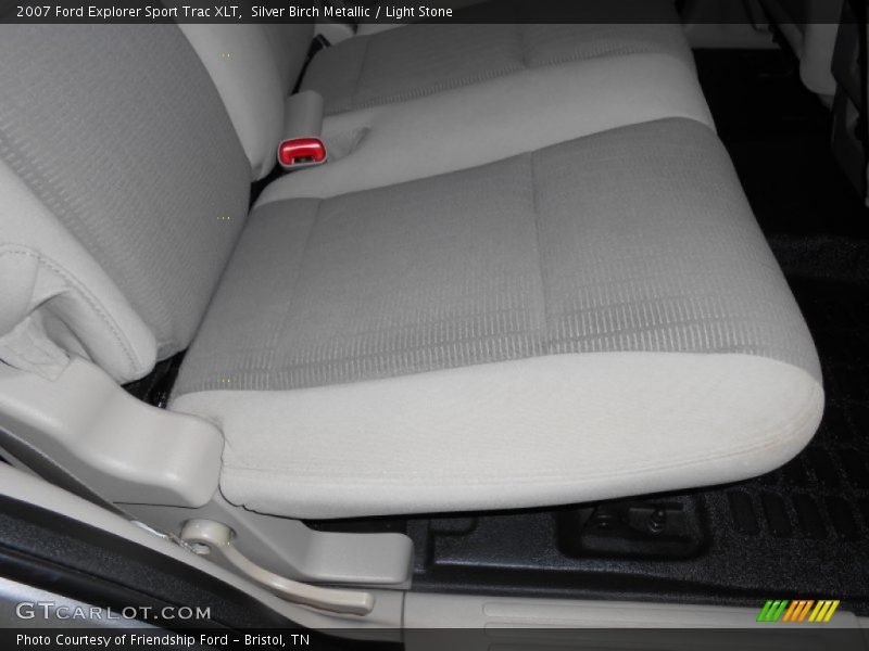 Silver Birch Metallic / Light Stone 2007 Ford Explorer Sport Trac XLT